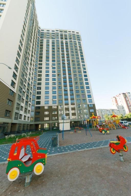 Видовая На 25 Этаже Kyiv Exterior photo